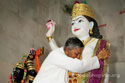 Pujya Deepakbhai with Lord Krishna